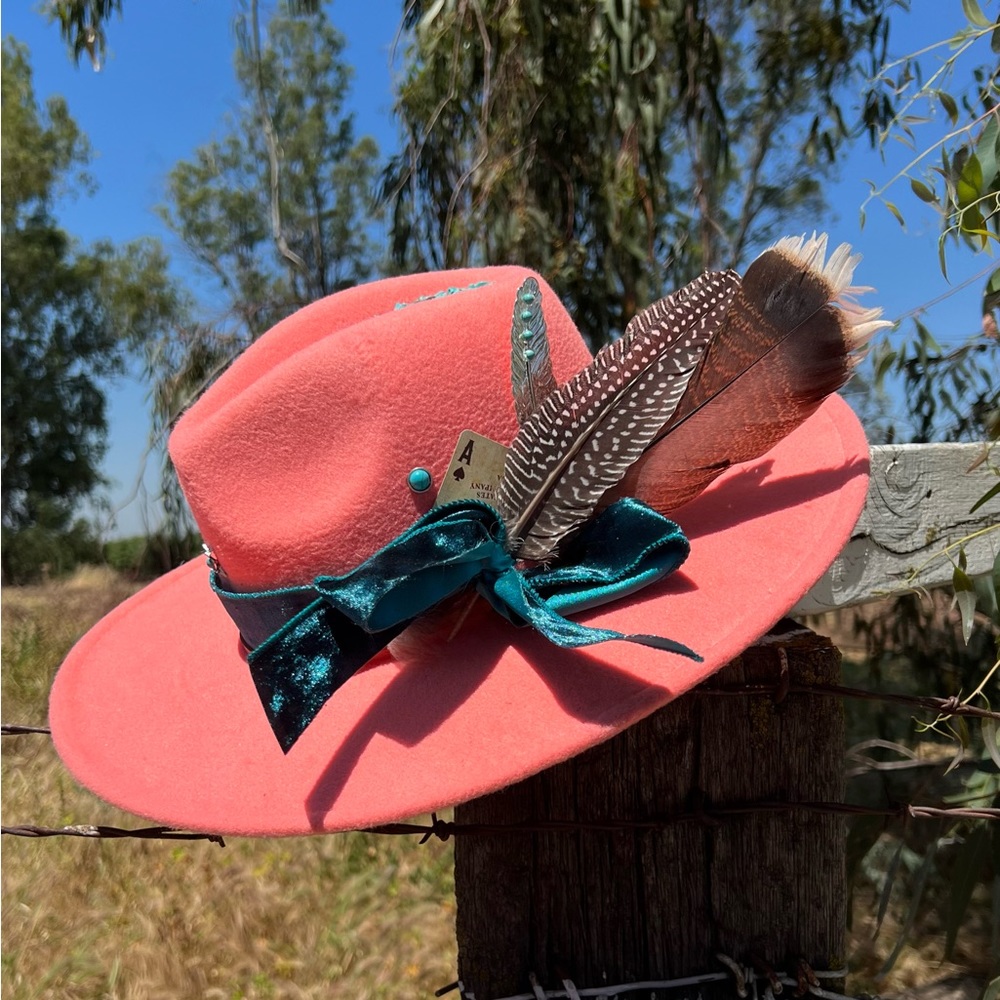 Custom Feather Hat